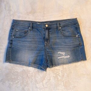 Boyfriend Denim Shorts